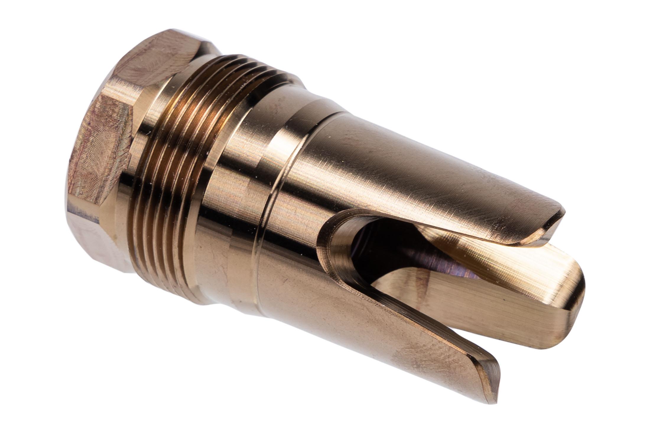 Rearden Flash Hider - FHD - PB Mount - Square - 5/8x24 - .375 - Heat Treat